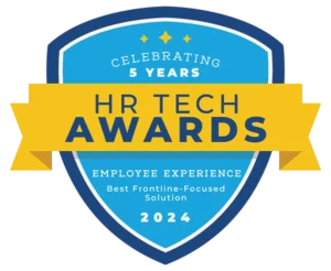 Best Frontline Focused Solution award from HR Tech for 2024