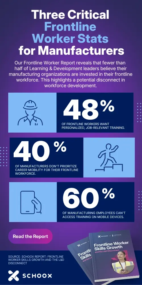 frontline worker stats for manufacturers 