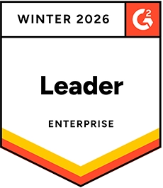 G2 Enterprise Leader 2026 award badge